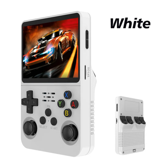 Open Source R36S Retro Handheld Game Console with Linux System, 3.5-Inch IPS Screen, Portable Pocket Video Player, 64GB Storage - Ideal Gift for Gaming Enthusiasts